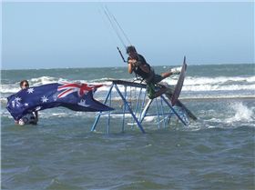 aussie flag on da slider