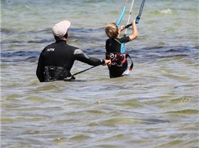 Kitesurfing