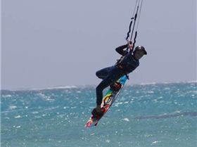 Kitesurfing