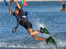 Kitesurfing