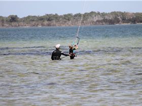 Kitesurfing