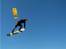 Kitesurfing