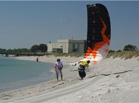 Kite X - Equipment pack down overlooked by safety official