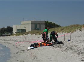 Kite X - Graham and Grant packing equipment down