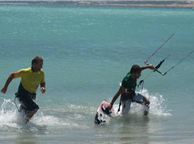 Kite X - Matthias and Ian racing against the clock