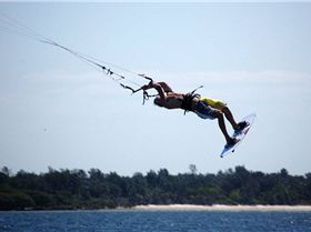 Kitesurfing