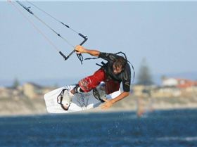 Kitesurfing