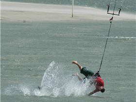 Zebb Peters eating it