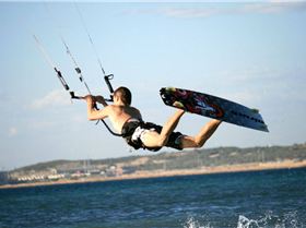 Kitesurfing