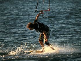 Kitesurfing