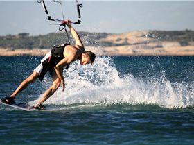 Kitesurfing