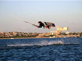Kitesurfing
