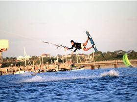 Kitesurfing