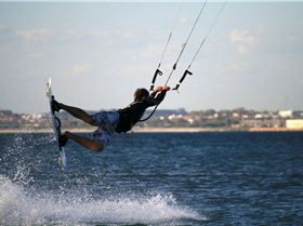 Kitesurfing
