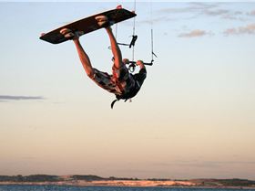 Kitesurfing