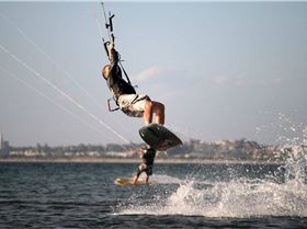 Kitesurfing