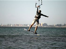 Kitesurfing