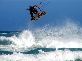 Kitesurfing