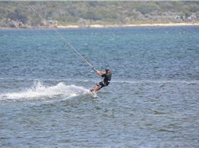 Kitesurfing