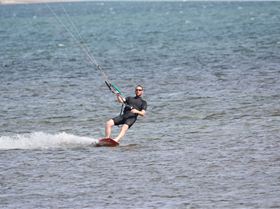 Kitesurfing