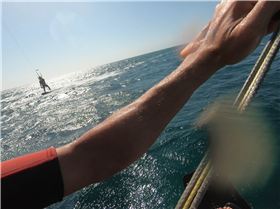 Kitesurfing