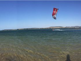 Kitesurfing