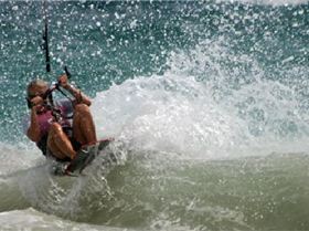 Kitesurfing