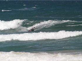 Kitesurfing