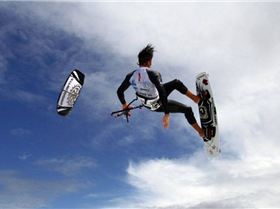 Kitesurfing