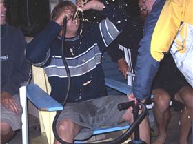 Creative use for a kite pump