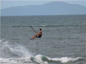 Kitesurfing