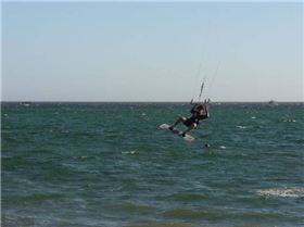 Freddy Krueger goes kitesurfing