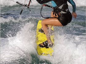 Crashing through the break