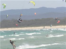 Dave jumping Loui's Lines