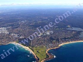 Looking north longreef to Narabeen