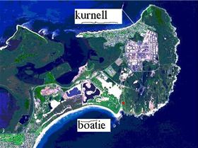 2wd park at red dot, 4wd can go on beach