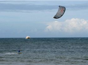Tai Lewis riding Magnetic Island