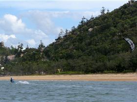 Tai Lewis riding Magnetic Island