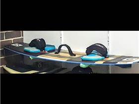 The board with the straps