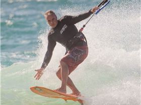 Kitesurfing