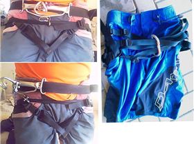 sliding hook seat harness