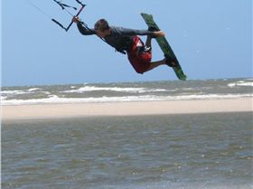 Kitesurfing