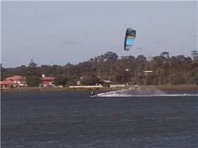 15m Slingshot, 18+ knot seabreeze, Speed Run