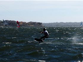 Foil Fest 2021 Action at the Goolangatup Sailing Carnival