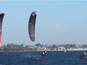 Foil Fest 2021 Action at the Goolangatup Sailing Carnival