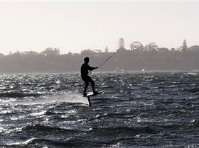 Foil Fest 2021 Action at the Goolangatup Sailing Carnival