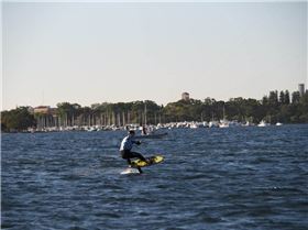 Foil Fest 2021 Action at the Goolangatup Sailing Carnival