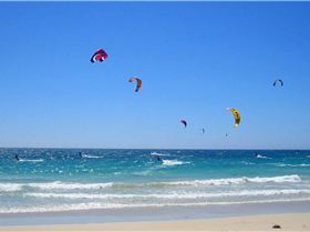 The first busload's gone