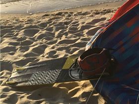 Kitesurfing