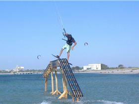 Kitesurfing